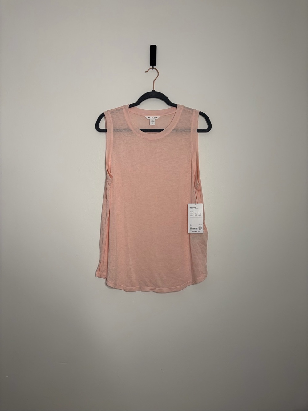 Athleta Blush Pink Athletic Tank